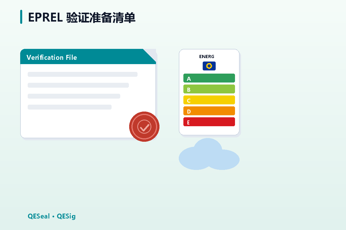 EPREL 供应商验证怎么做？合格电子印章准备清单与时间表